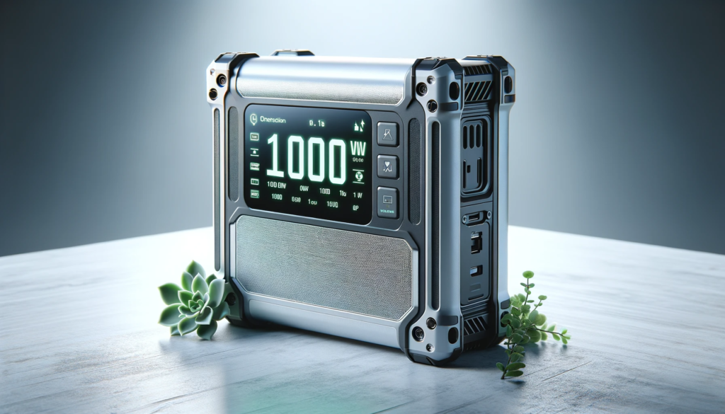 1000w Portable Power Station Brings Sustainable Lifestyle