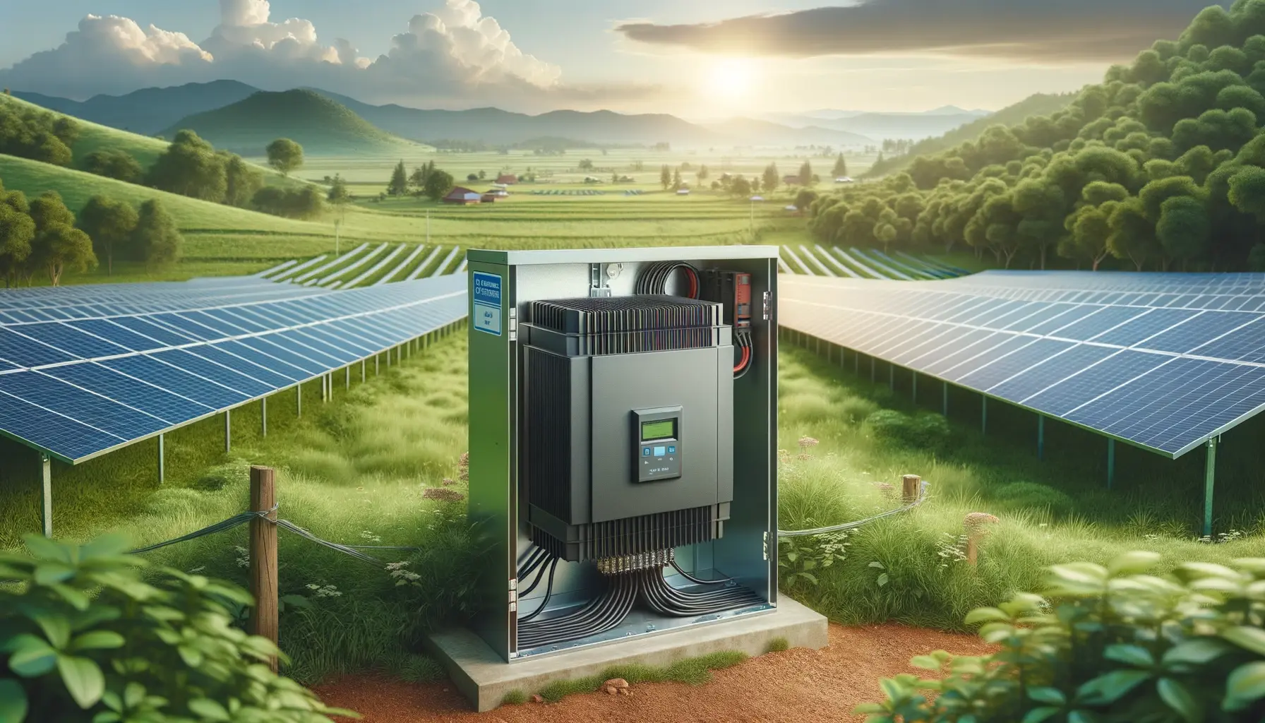 Using inverters in off-grid systems such as photovoltaic farms