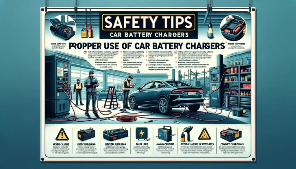 Safety Tips: Proper Use of Car Battery Chargers