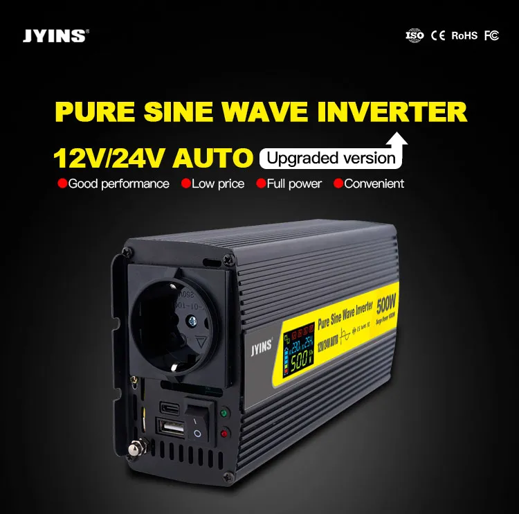 Pure Sine Wave Inverter 500W Details_01