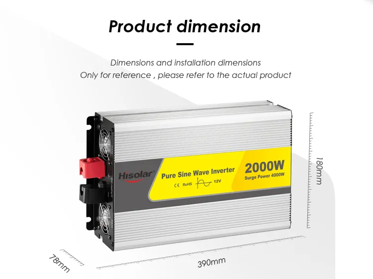 2000w size