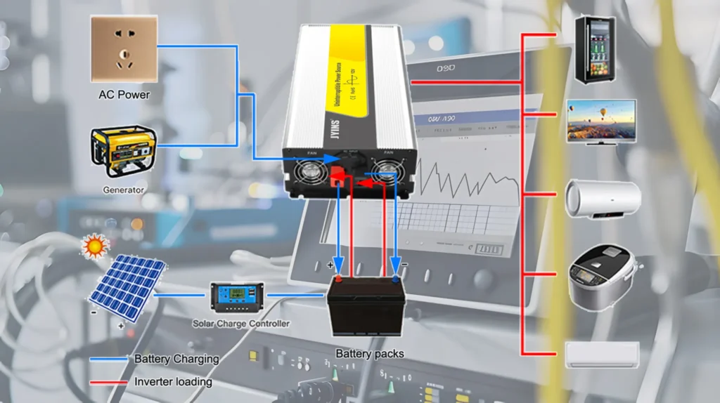 Pure Sine Wave UPS application T